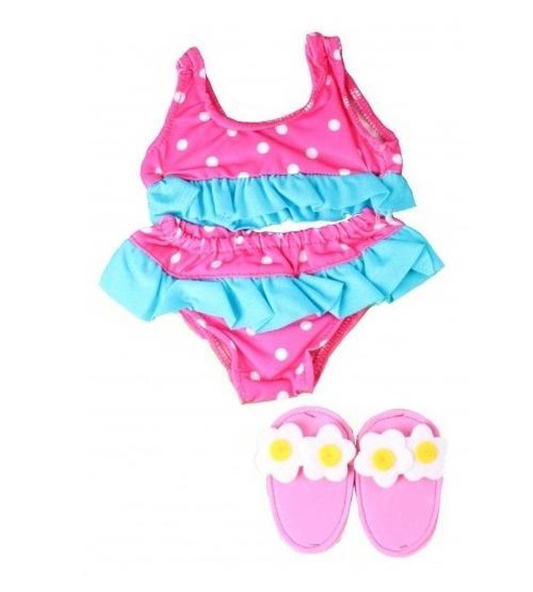 Heless Poppenbikini/ Voor Pop Van 28-35 Cm - Roze