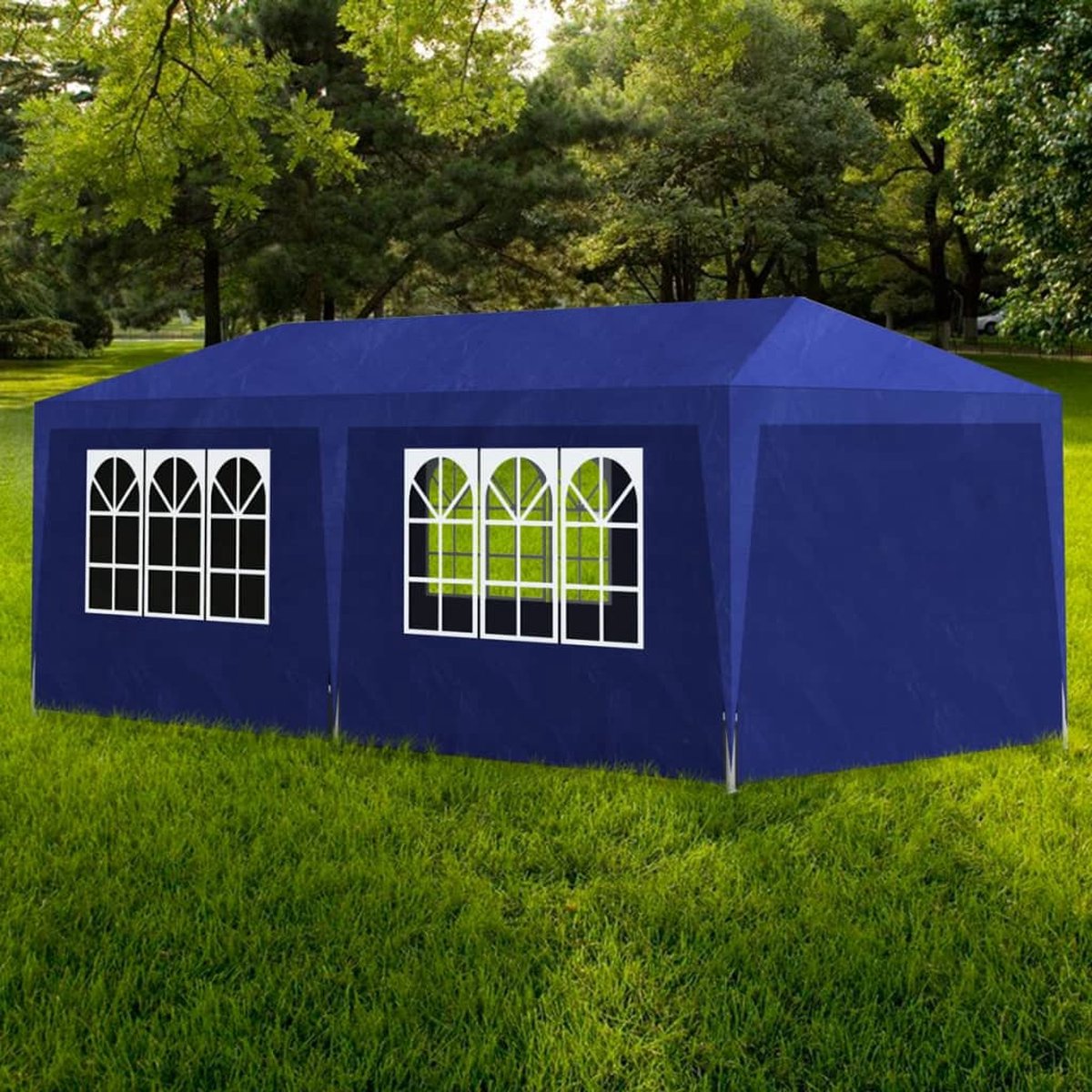 Vidaxl Partytent 3x6 M - Blauw