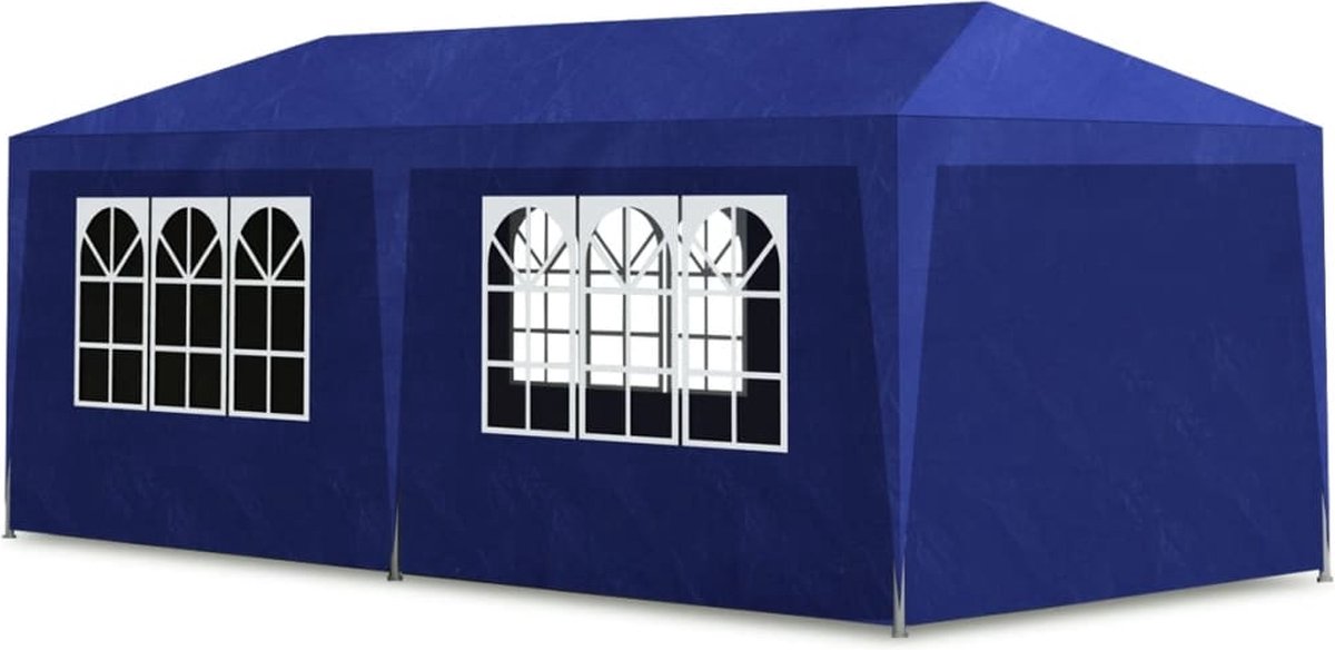 Vidaxl Partytent 3x6 M - Blauw