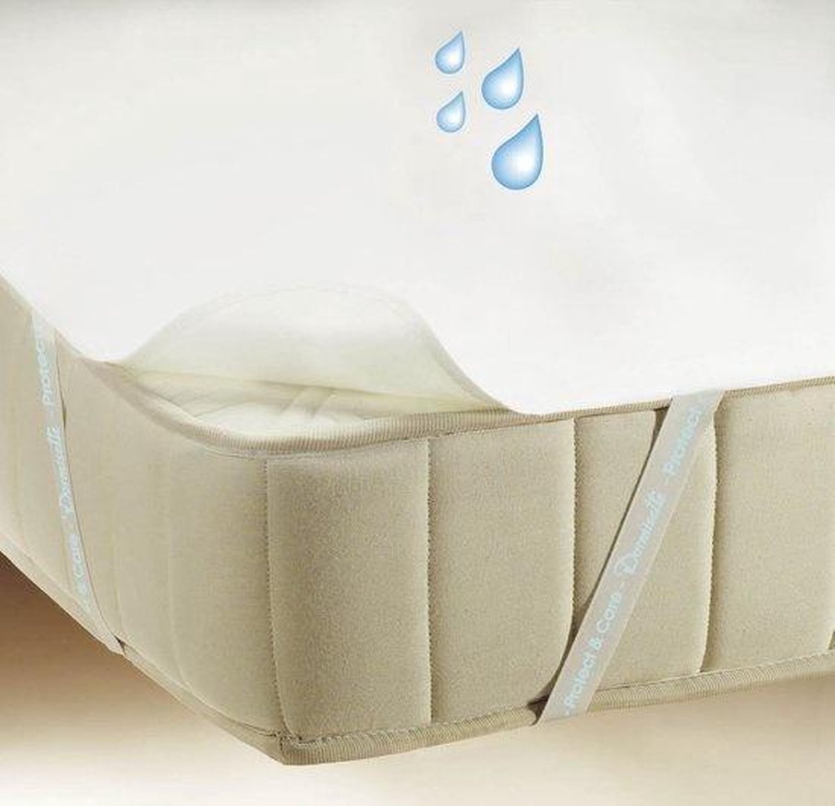 Briljant Waterdicht Hoeslaken Molton Pu-90 X 200 Cm