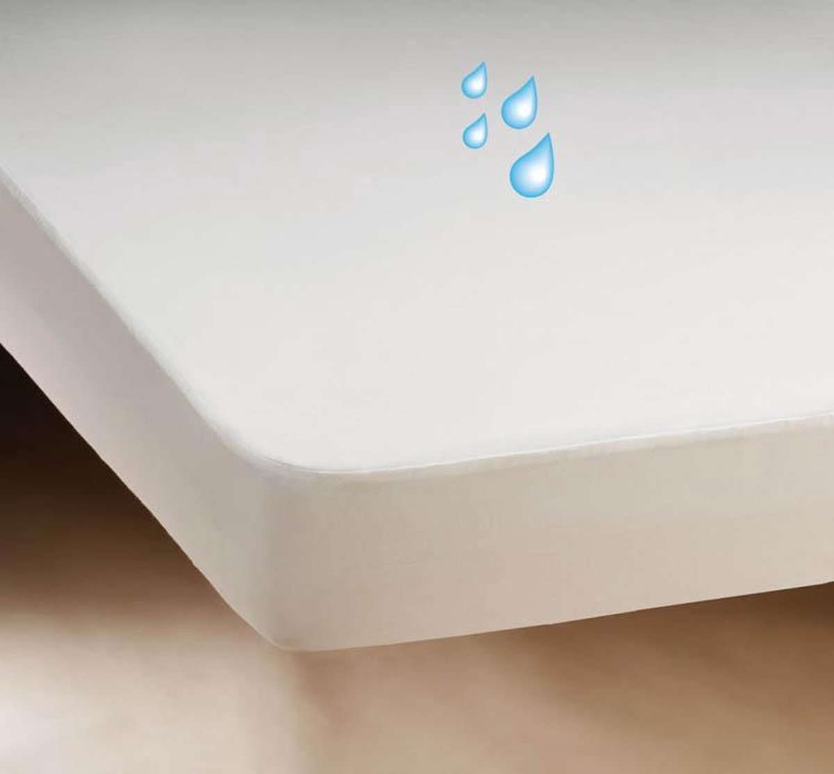 Briljant Waterdicht Hoeslaken Molton Pu-90 X 200 Cm