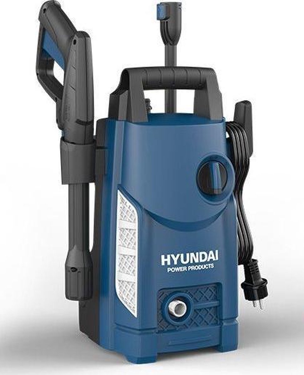 Hyundai Hogedrukreiniger / Hogedrukspuit - 1400w - 105 Bar - Inclusief Verlengbare Spuitlans En Accessoires