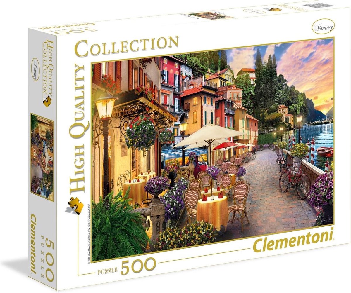 Clementoni Legpuzzel High Quality Collection - Monte 500 Stukjes - Roze