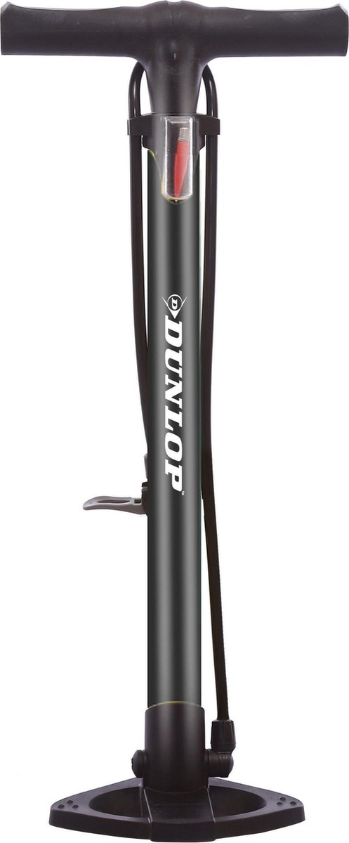 Dunlop Fietspomp - 63 Cm Hoog - 2 Ventielen - Sta-pomp - Zwart