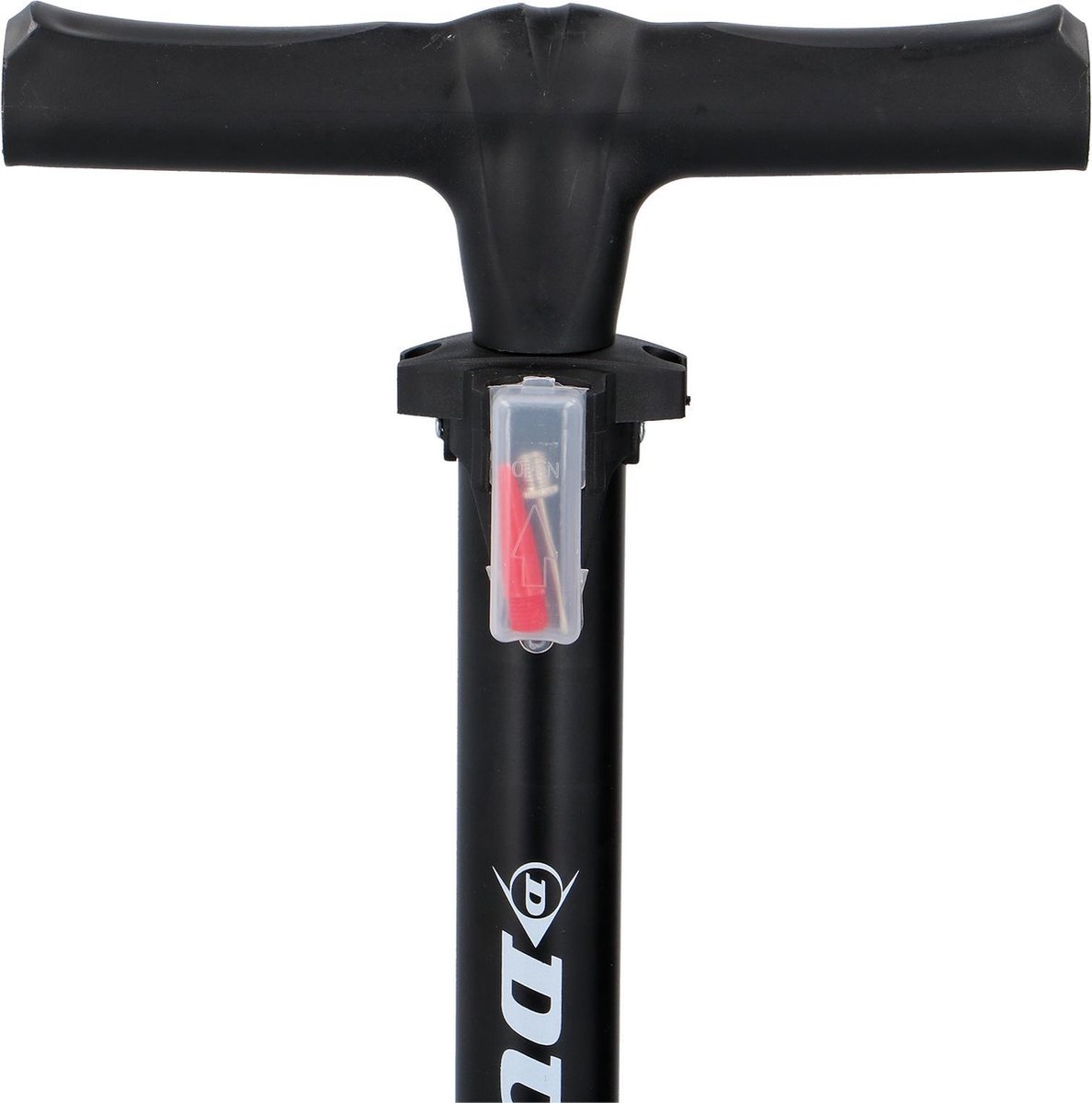 Dunlop Fietspomp - 63 Cm Hoog - 2 Ventielen - Sta-pomp - Zwart