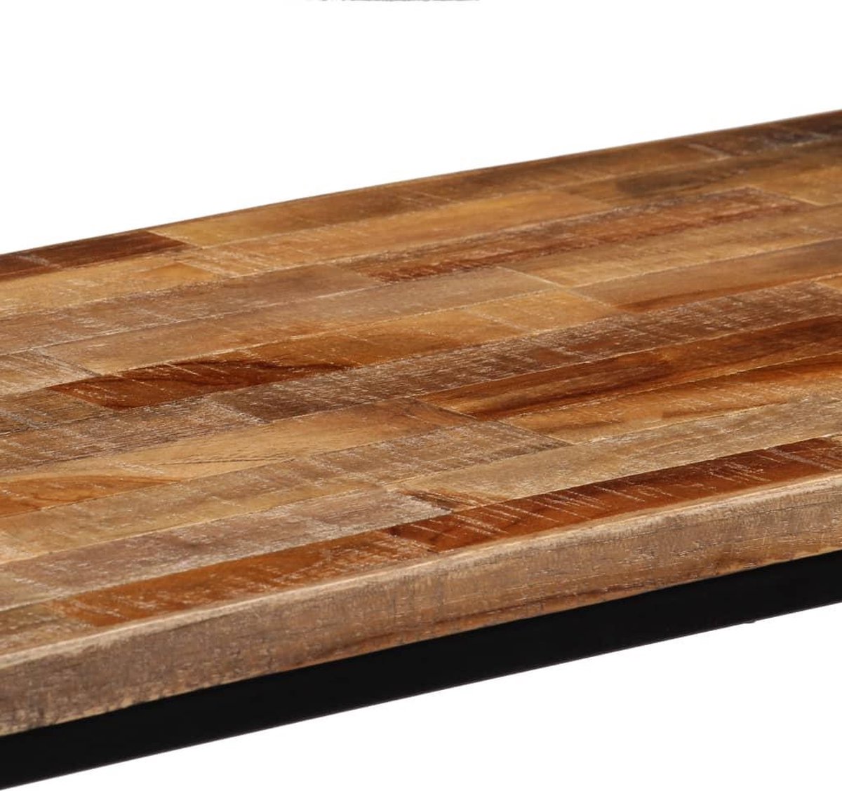 Vidaxl Wandtafel 90x30x76 Cm Massief Gerecycled Teakhout - Bruin