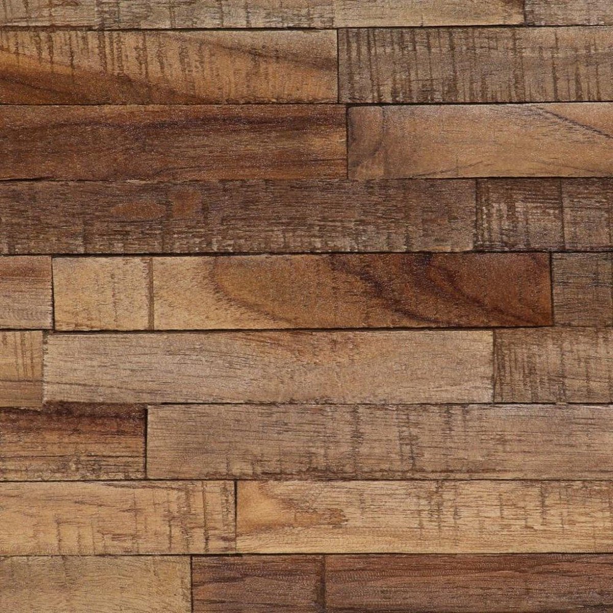 Vidaxl Wandtafel 90x30x76 Cm Massief Gerecycled Teakhout - Bruin