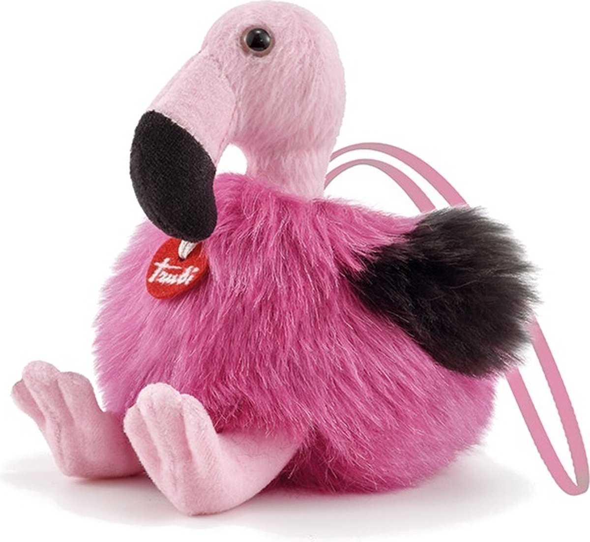 Trudi Knuffel Flamingo 14 Cm - Roze