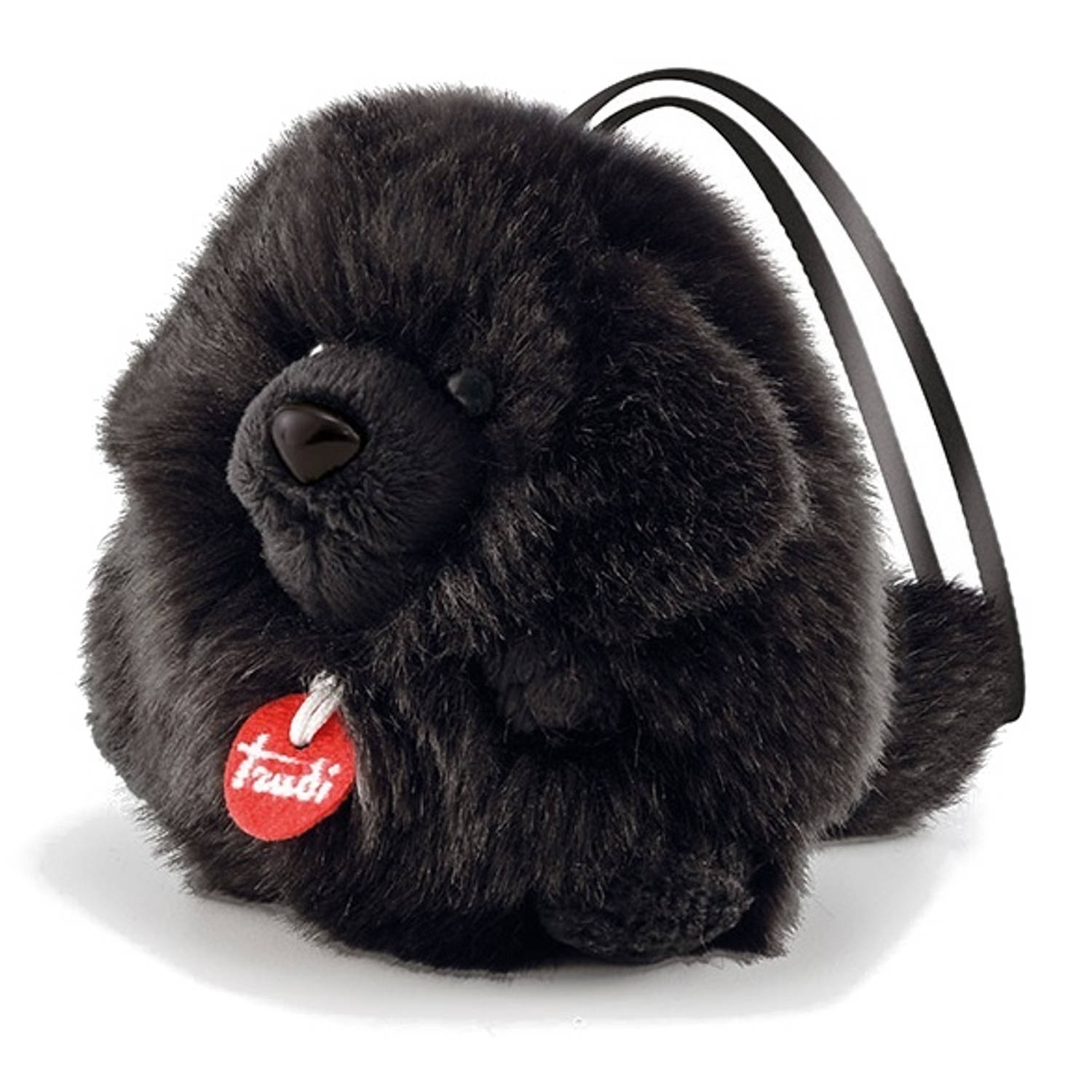 Trudi Knuffel Hond 11 Cm - Zwart