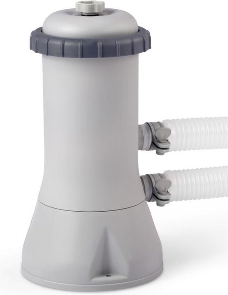 Intex Opzetzwembad Met Accessoires Prism Frame 488 X 244 X 107 Cm - Grijs