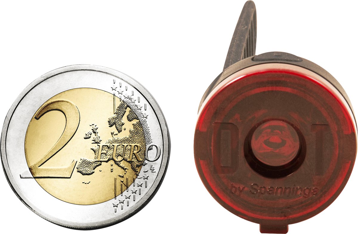 Spanninga Achterlicht Dot Led Batterij/ - Zwart