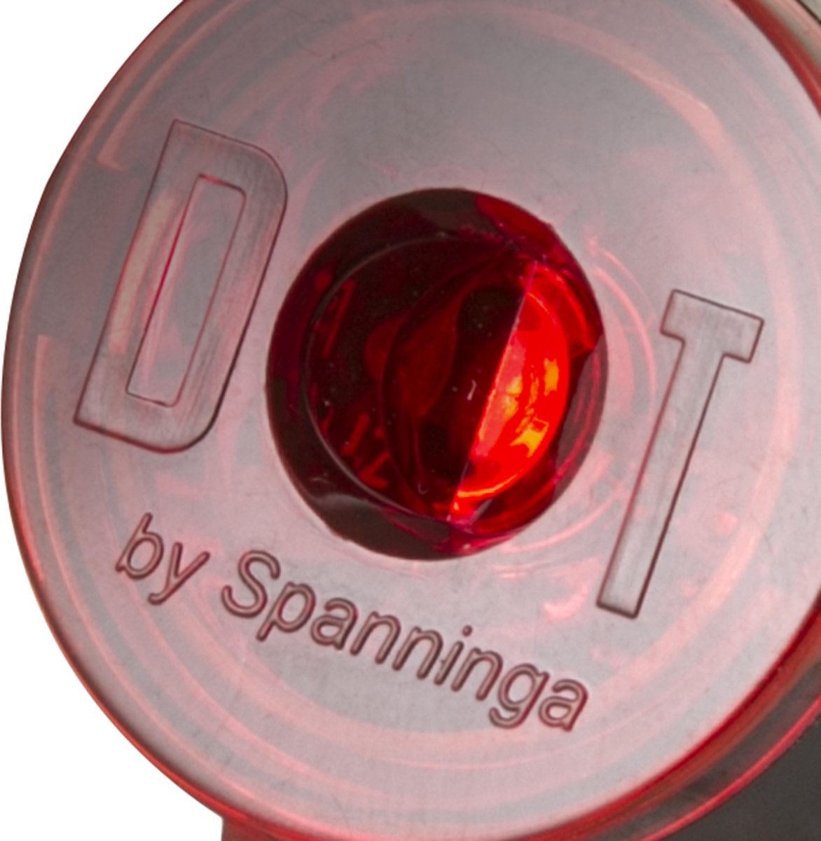 Spanninga Achterlicht Dot Led Batterij/ - Zwart