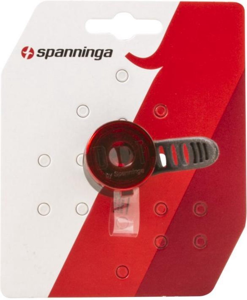 Spanninga Achterlicht Dot Led Batterij/ - Zwart