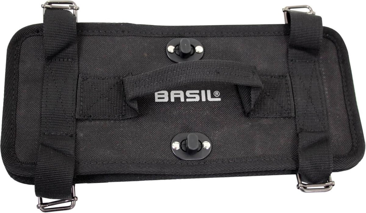 Basil Afneembaar Tassensysteem Dbs - Zwart
