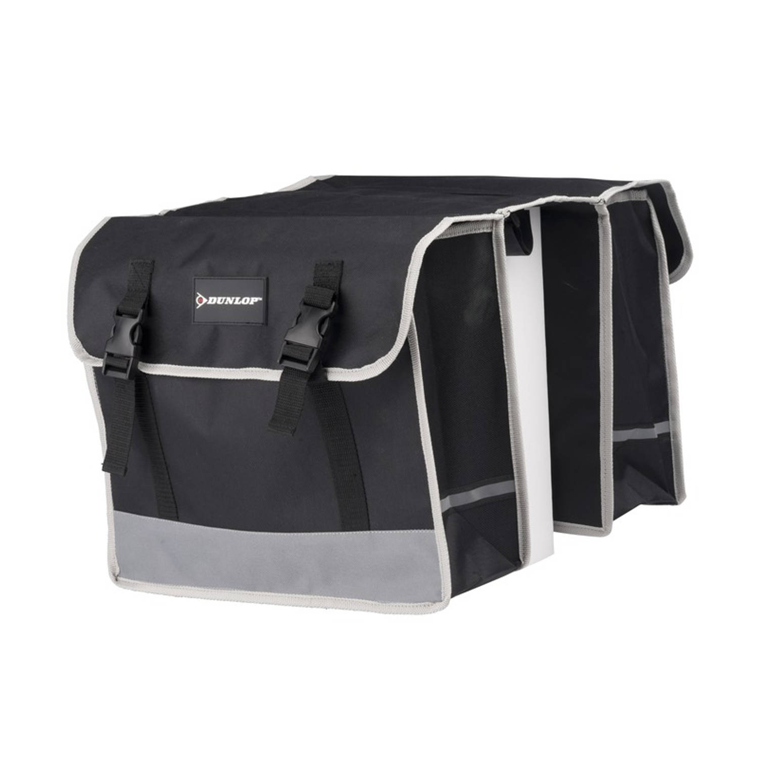 Dubbele Fietstas - 26 Liter - 12 X 30 X 36 Cm - Fietstassen - Zwart