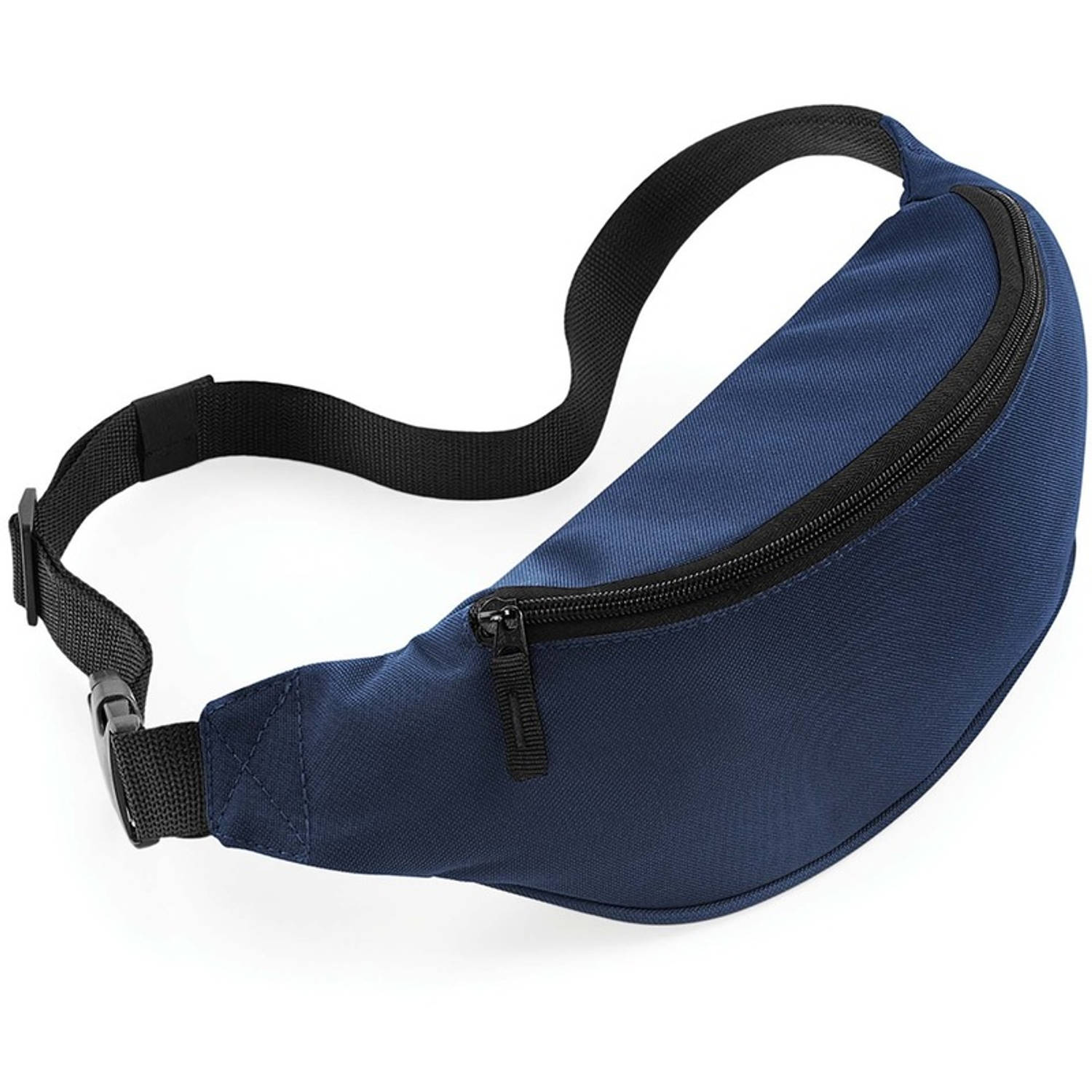 BagBase Heuptasje/buideltasje Navy 38 Cm - Donker Festivaltasjes - Blauw