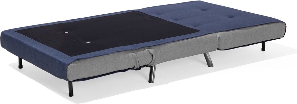 Beliani Farris Slaapbank Polyester 87 X 100 Cm - Blauw