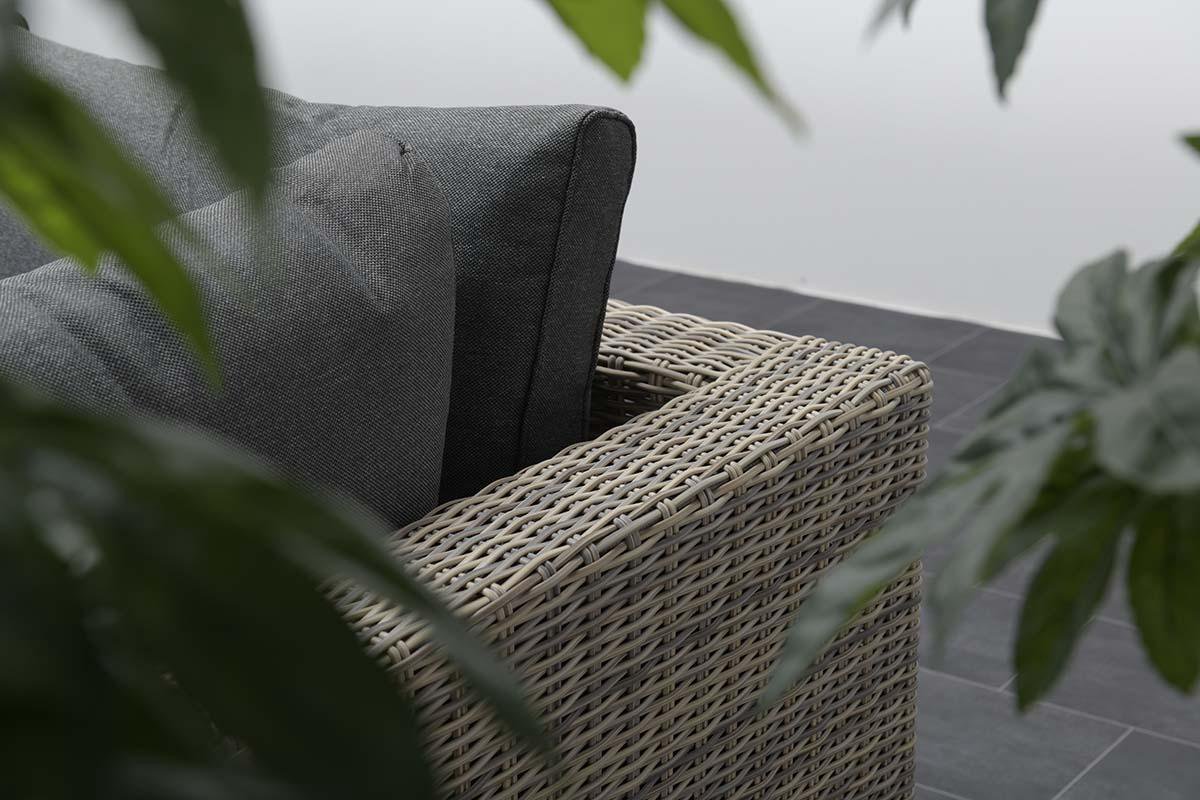 Garden Impressions - Formiga Loungeset 4-delig Vintage Willow - Grijs