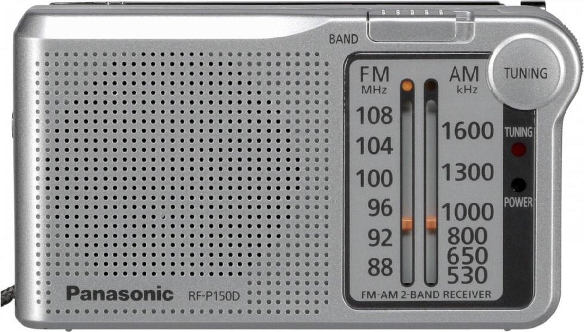 Panasonic RF-P150DEG Draagbaar Analoog Zilver radio