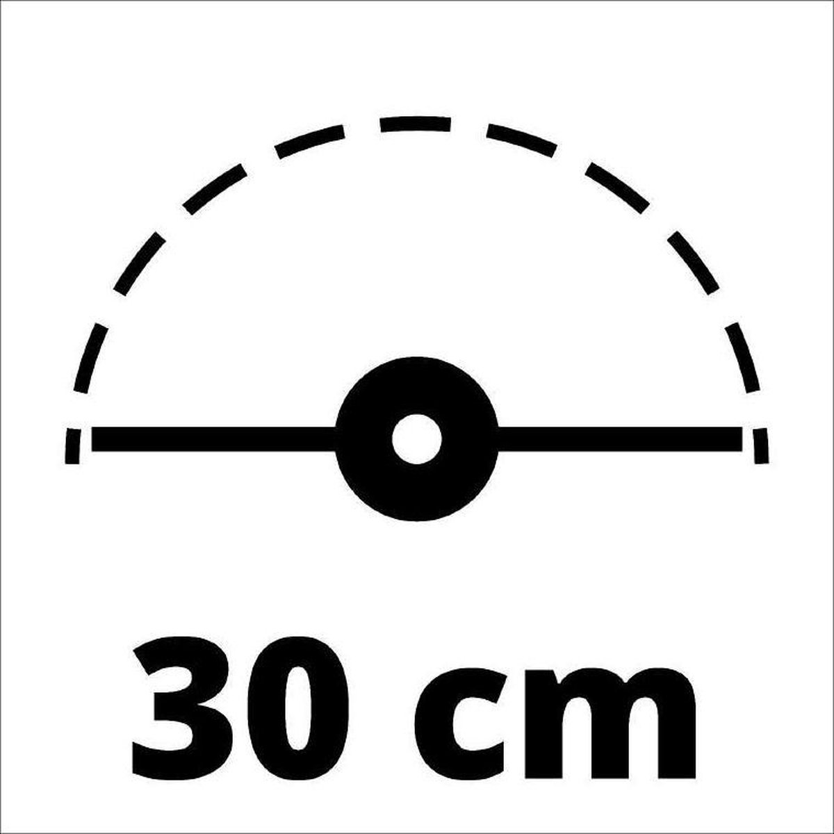 Einhell Ge-ct 36/30 Li E - Solo Accu-grastrimmer - Rood