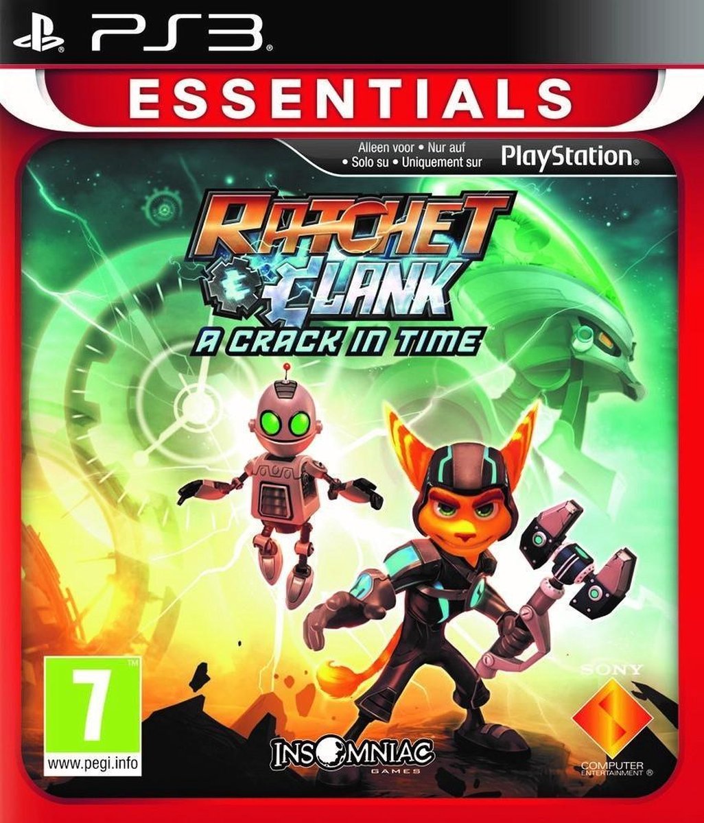 Sony Ratchet & Clank A Crack in Time (platinum)