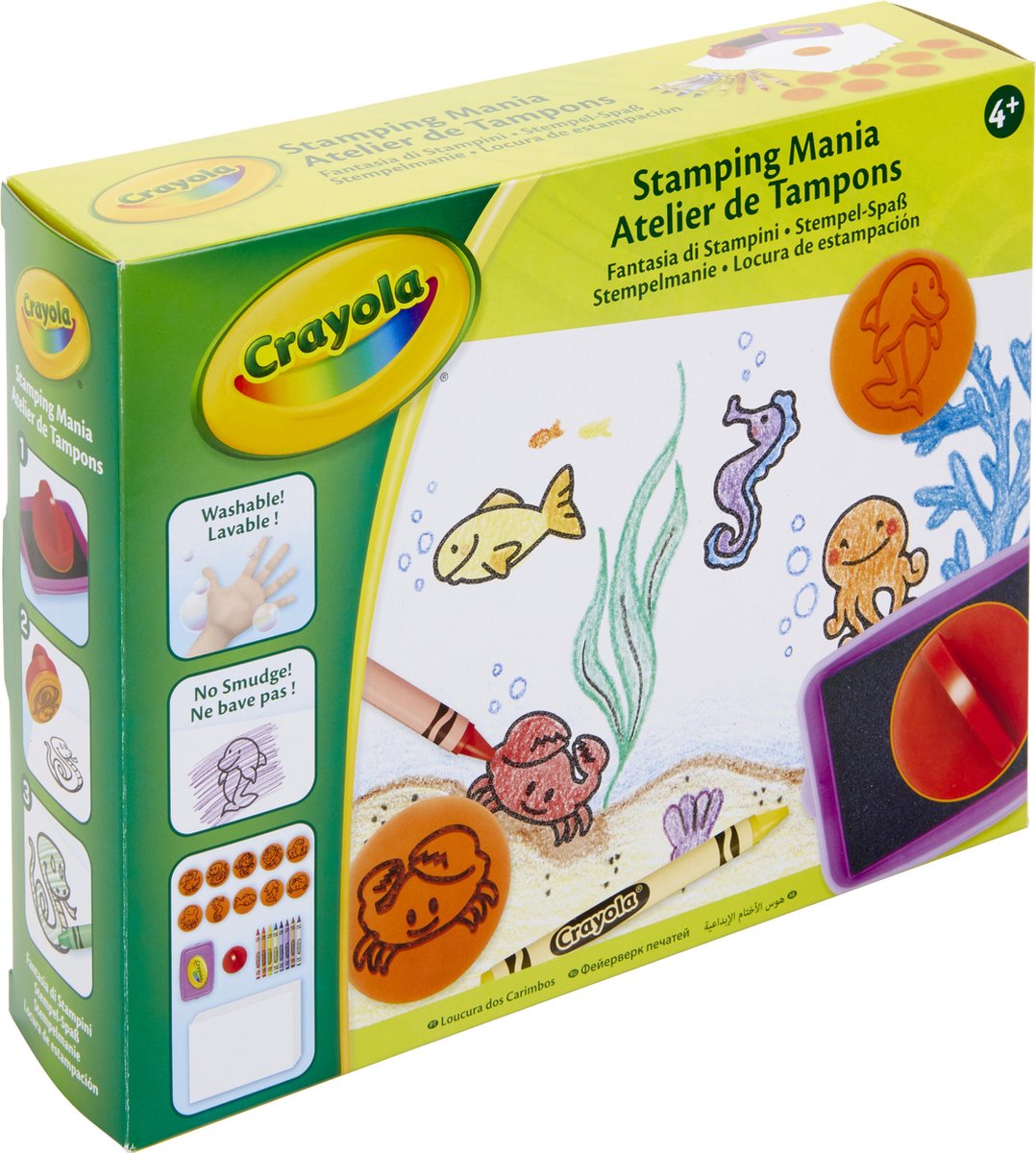 Crayola Stempelset Zeedieren 30-delig