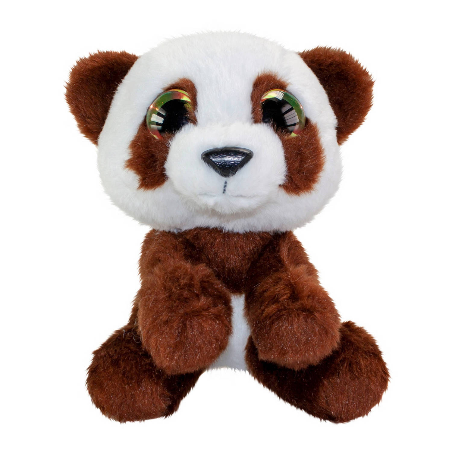 Lumo Stars Knuffelpanda Daa 15 Cm/bruin - Wit