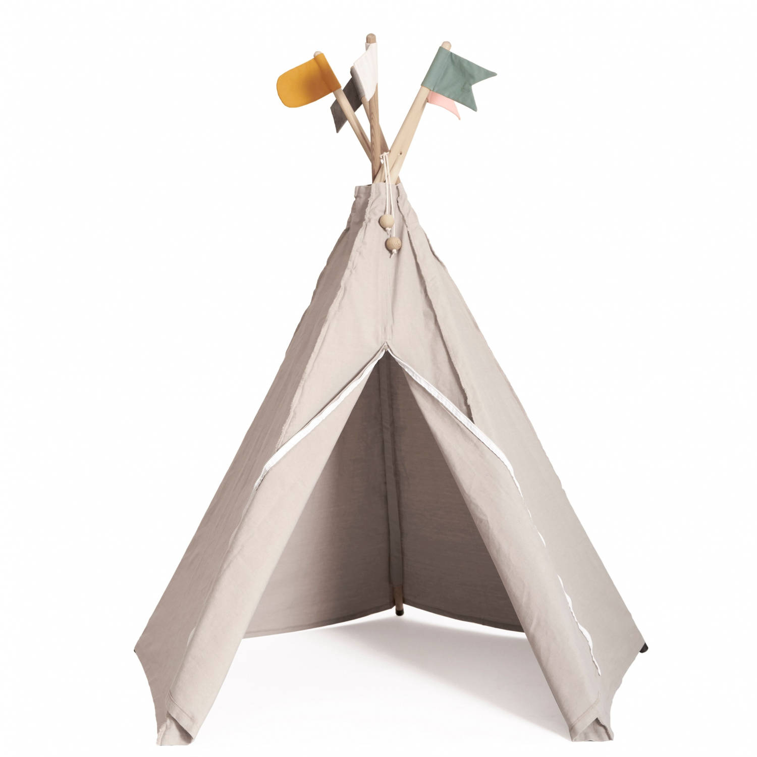 Unknown Hippie Tipi Tent Stone Junior - Beige