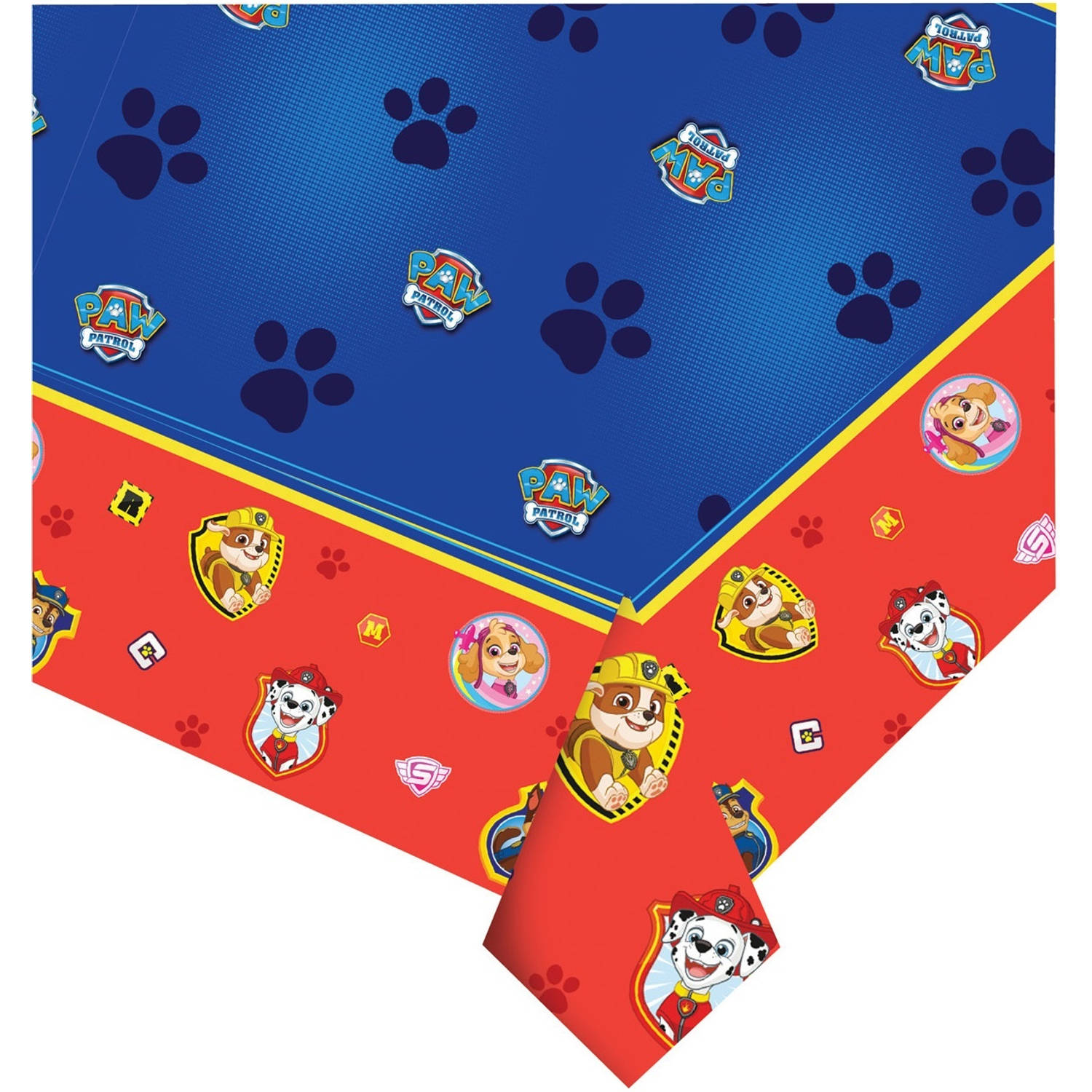 Nickelodeon Tafelkleed Paw Patrol 120 X 180 Cm/blauw - Rood