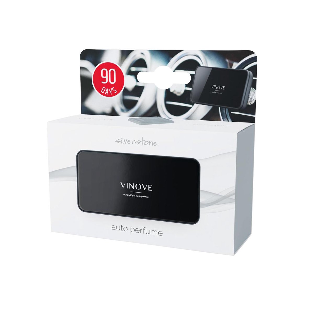 Vinove Autoparfum Original Silverstone - Zwart