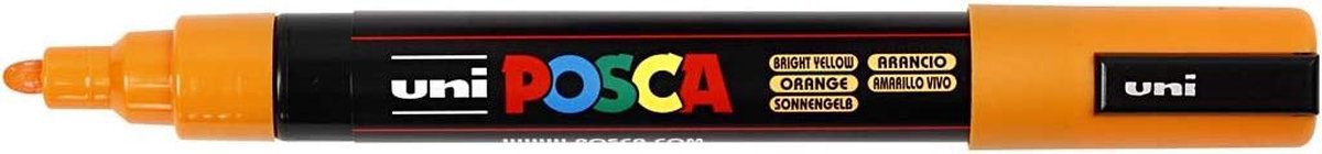 Posca Uni-ball Paint Marker Op Waterbasis Pc-5m Donker - Oranje