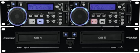 Omnitronic XCP-2800 dubbele CD speler