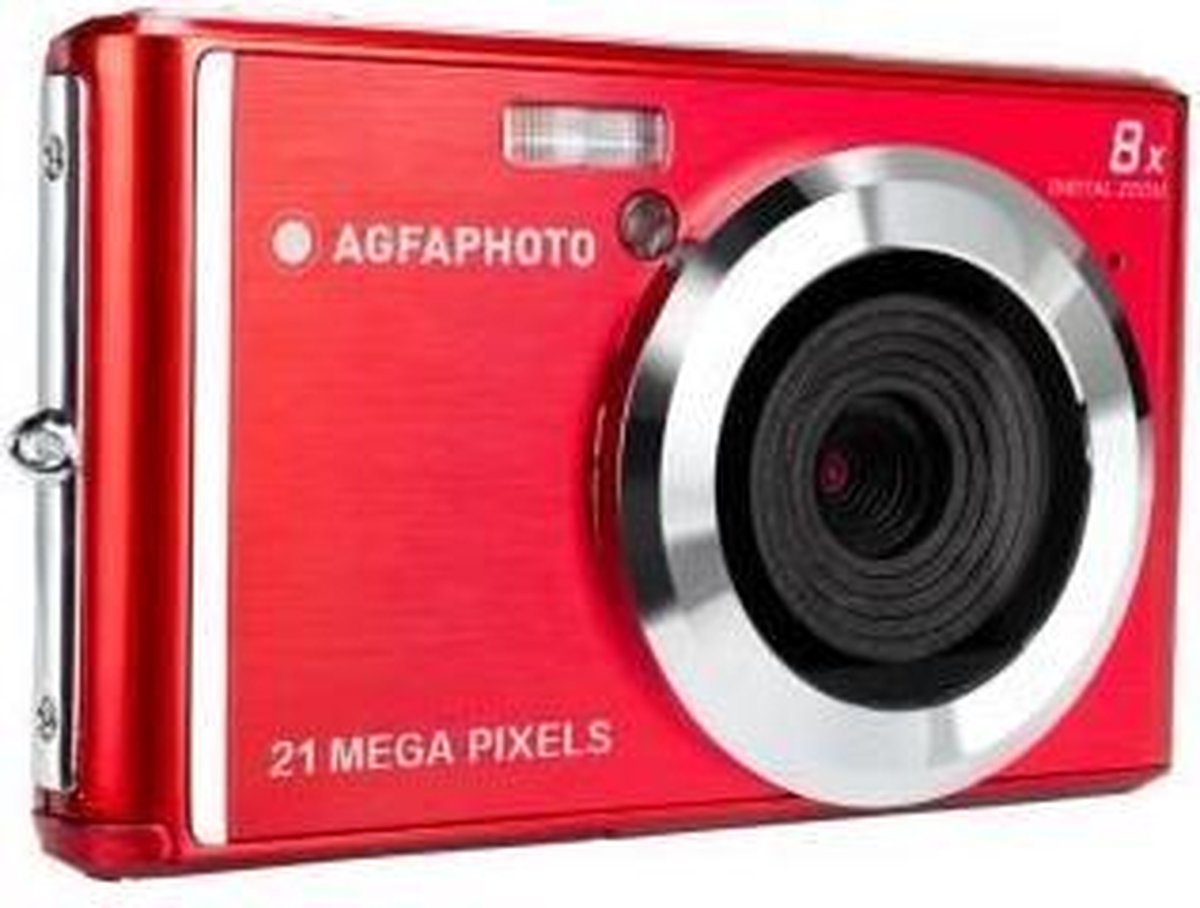 AgfaPhoto Agfa Photo - Cam Compact Camcorder Dc5200 - - Rojo