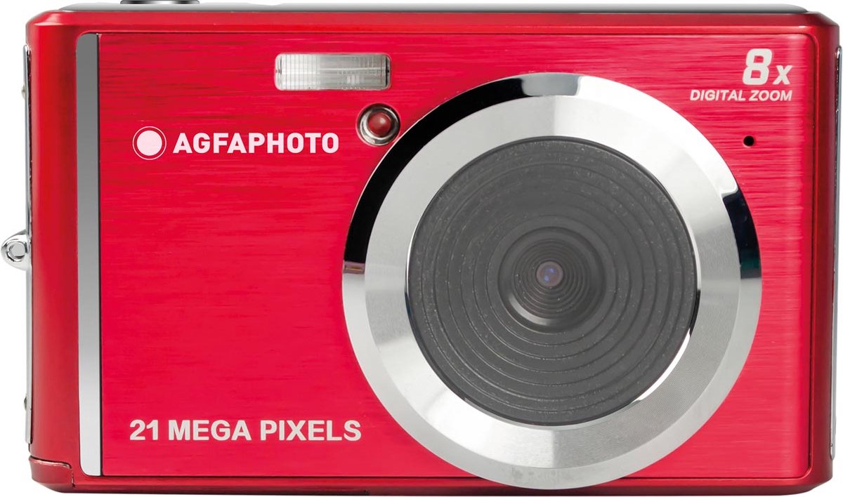AgfaPhoto Agfa Photo - Cam Compact Camcorder Dc5200 - - Rood