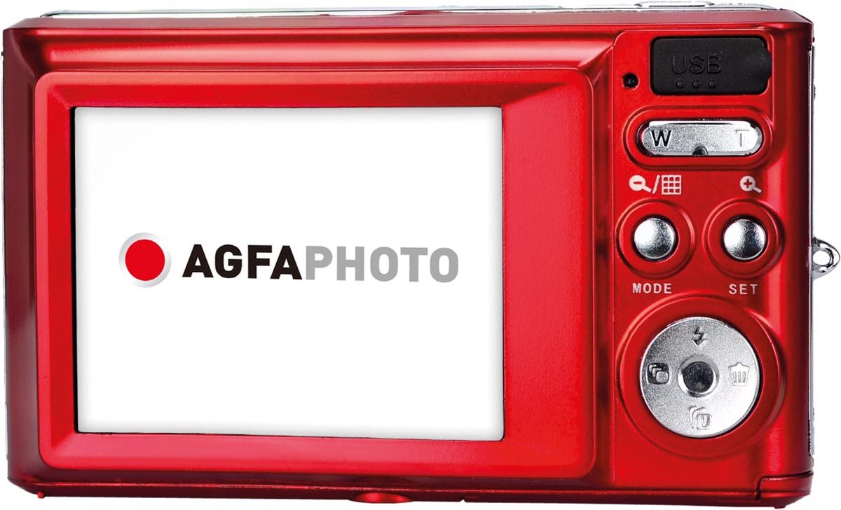 AgfaPhoto Agfa Photo - Cam Compact Camcorder Dc5200 - - Rood