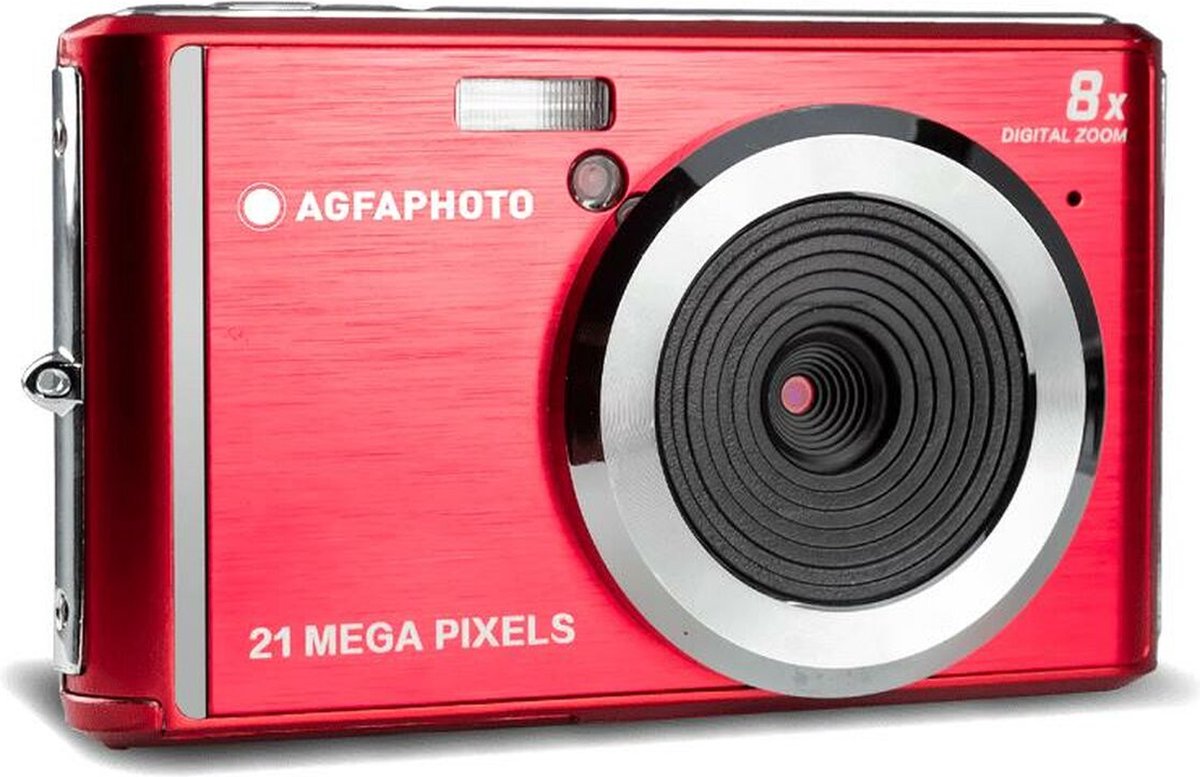 AgfaPhoto Agfa Photo - Cam Compact Camcorder Dc5200 - - Rood