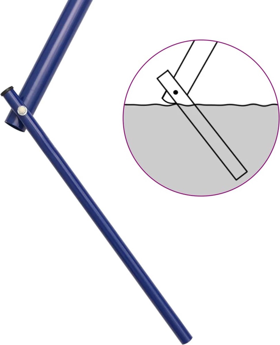 Vidaxl Schommelset Met 2 Zitjes Staal - Oranje
