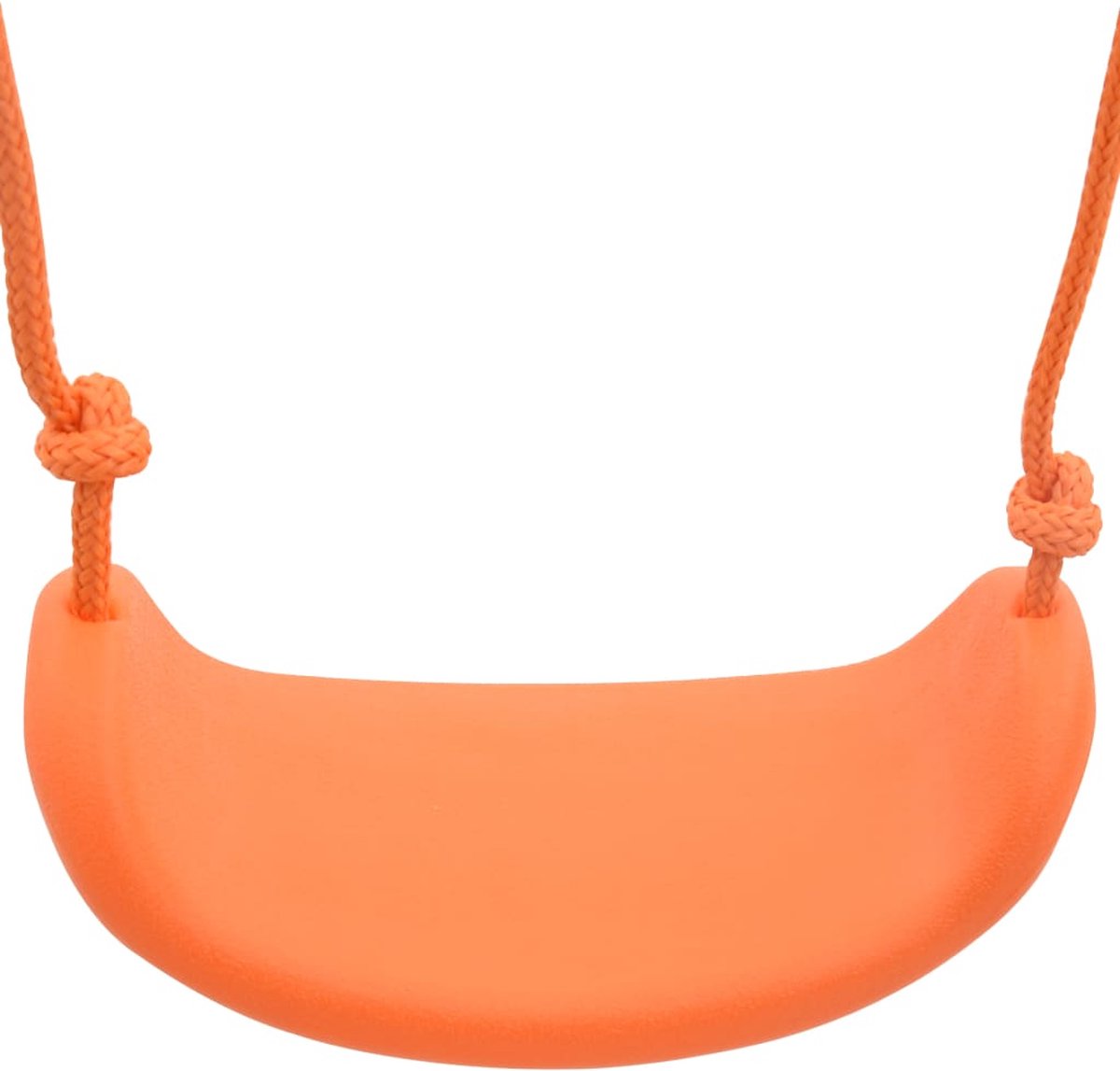 Vidaxl Schommelset Met 2 Zitjes Staal - Oranje