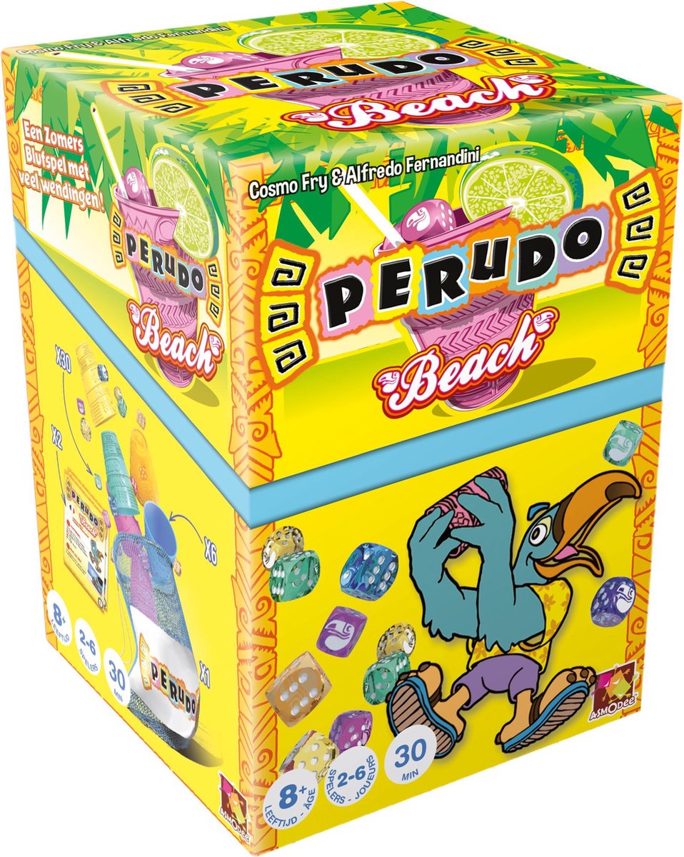 Asmodee Perudo Beach Dobbelspel