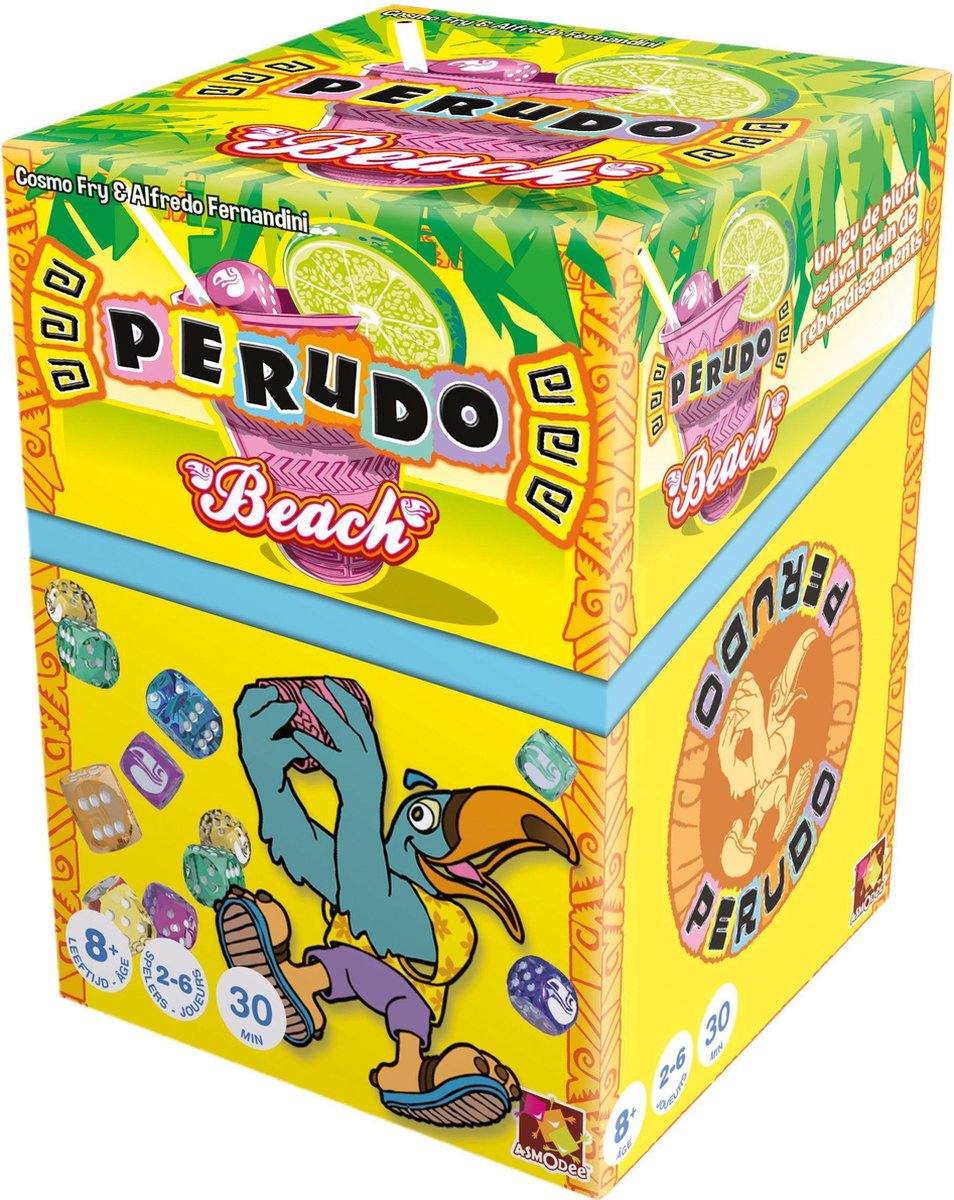 Asmodee Perudo Beach Dobbelspel
