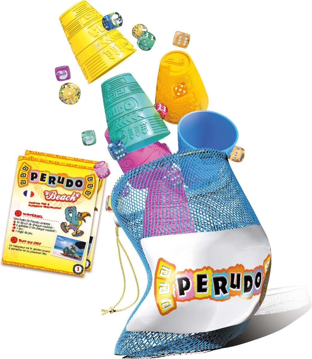 Asmodee Perudo Beach Dobbelspel