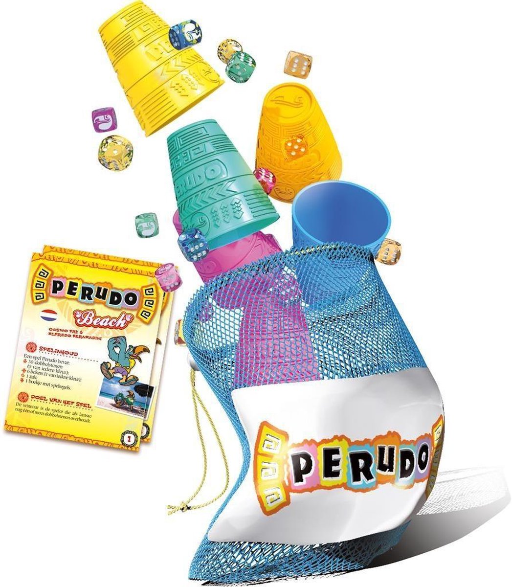 Asmodee Perudo Beach Dobbelspel