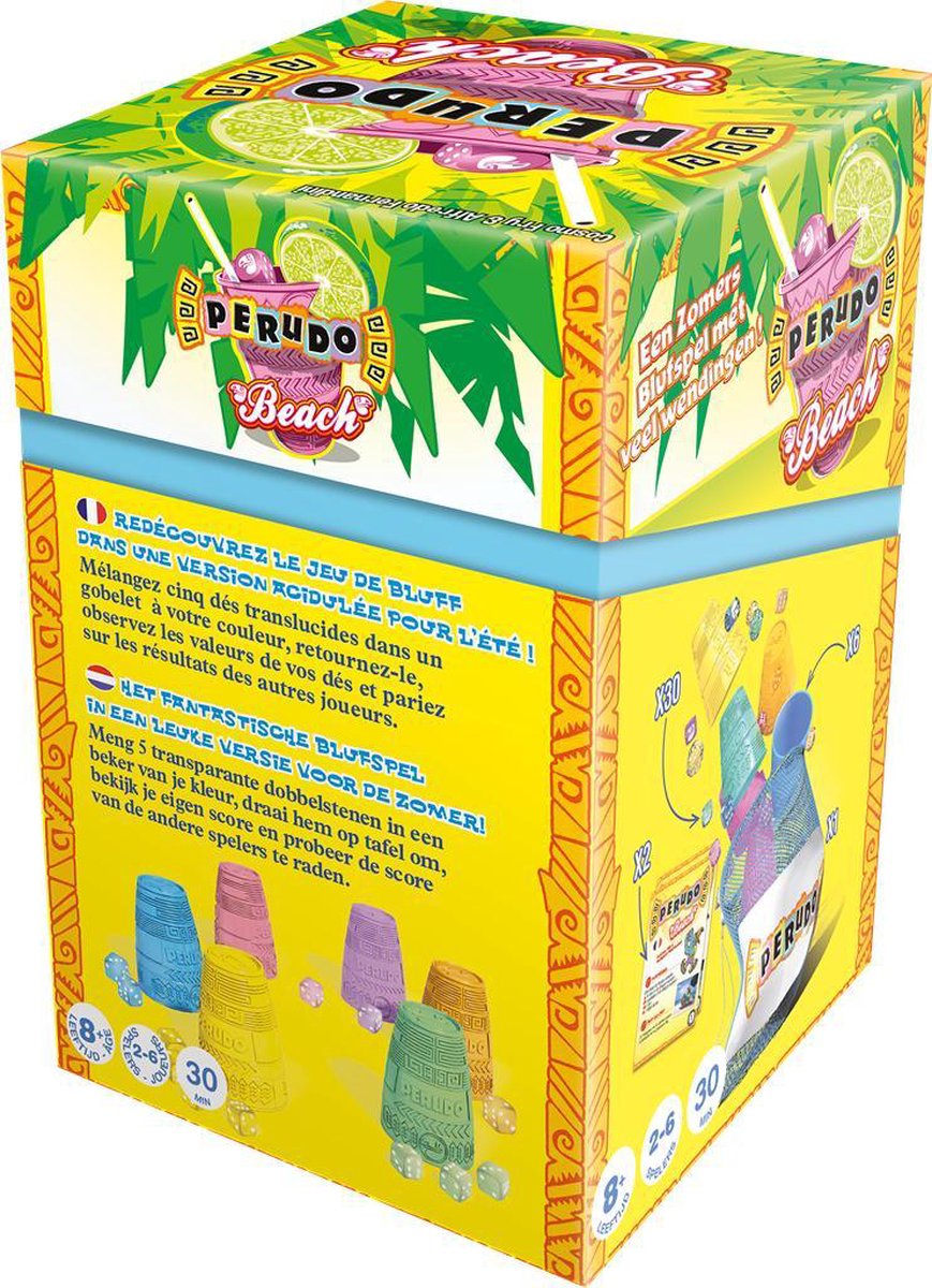 Asmodee Perudo Beach Dobbelspel