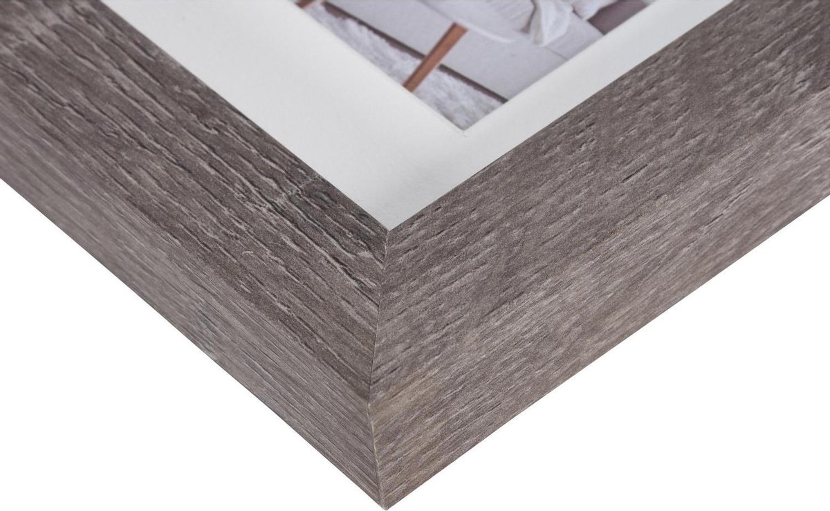 Henzo Modern - Fotolijst - 50x70 Cm - Fotoformaat 50x70 / 40x60 Cm - Donker - Grijs