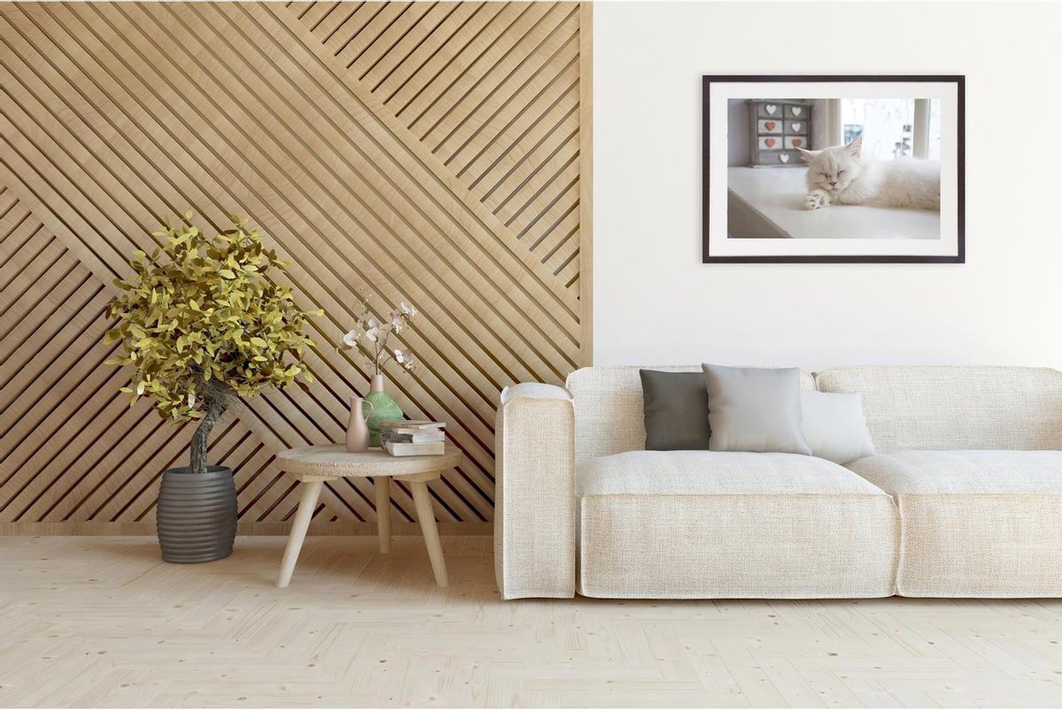 Henzo Modern - Fotolijst - 50x70 Cm - Fotoformaat 50x70 / 40x60 Cm - Donker - Grijs