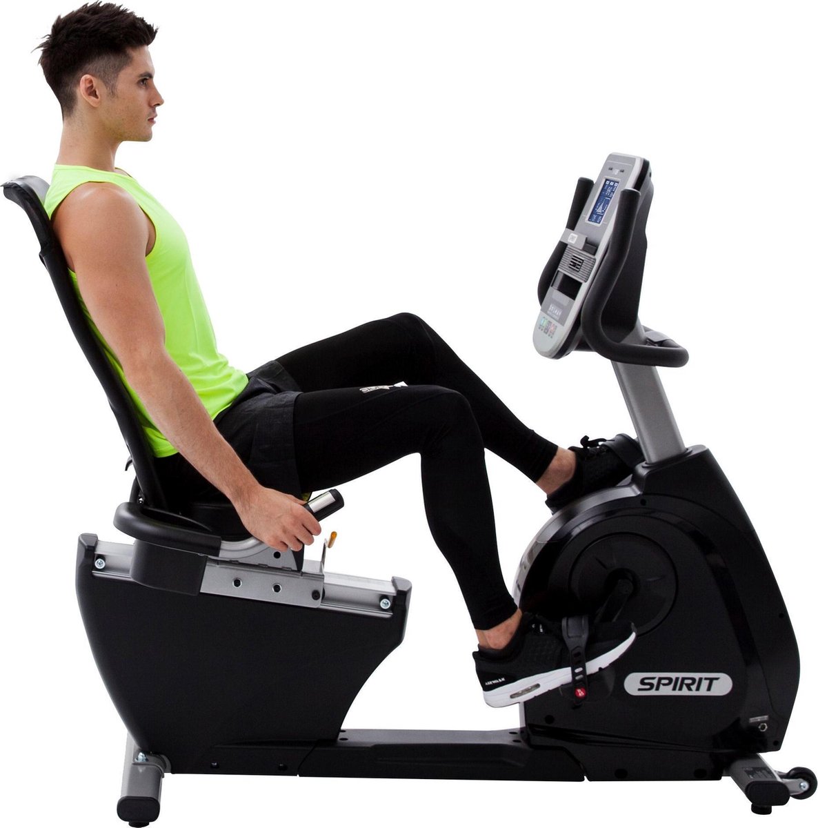 Spirit Fitness Home XBR25 Recumbent Bike - Ligfiets - Gratis trainingsschema