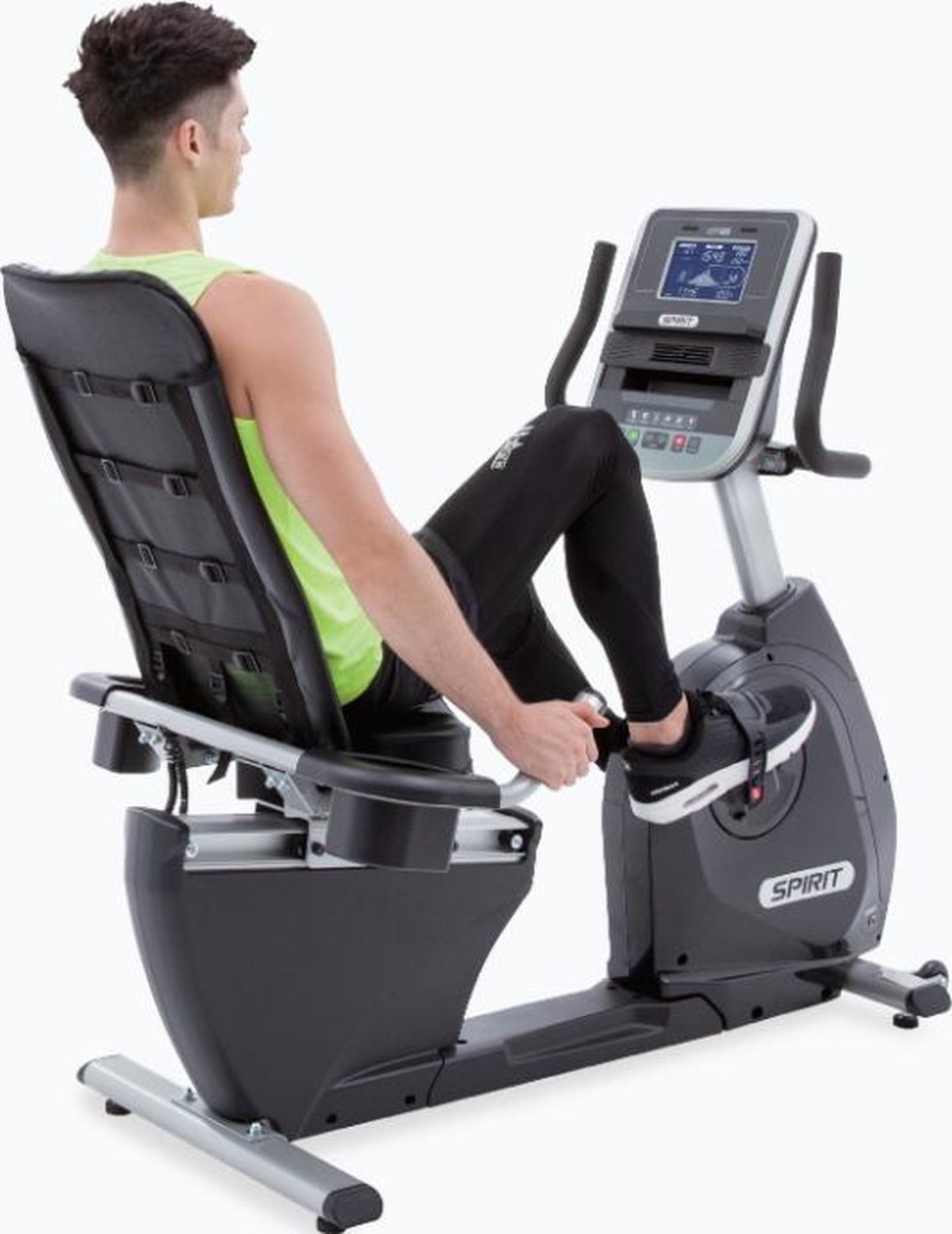 Spirit Fitness Home XBR25 Recumbent Bike - Ligfiets - Gratis trainingsschema