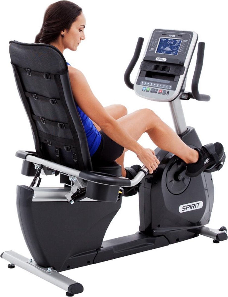 Spirit Fitness Home XBR95 Recumbent Bike - Ligfiets - Gratis trainingsschema