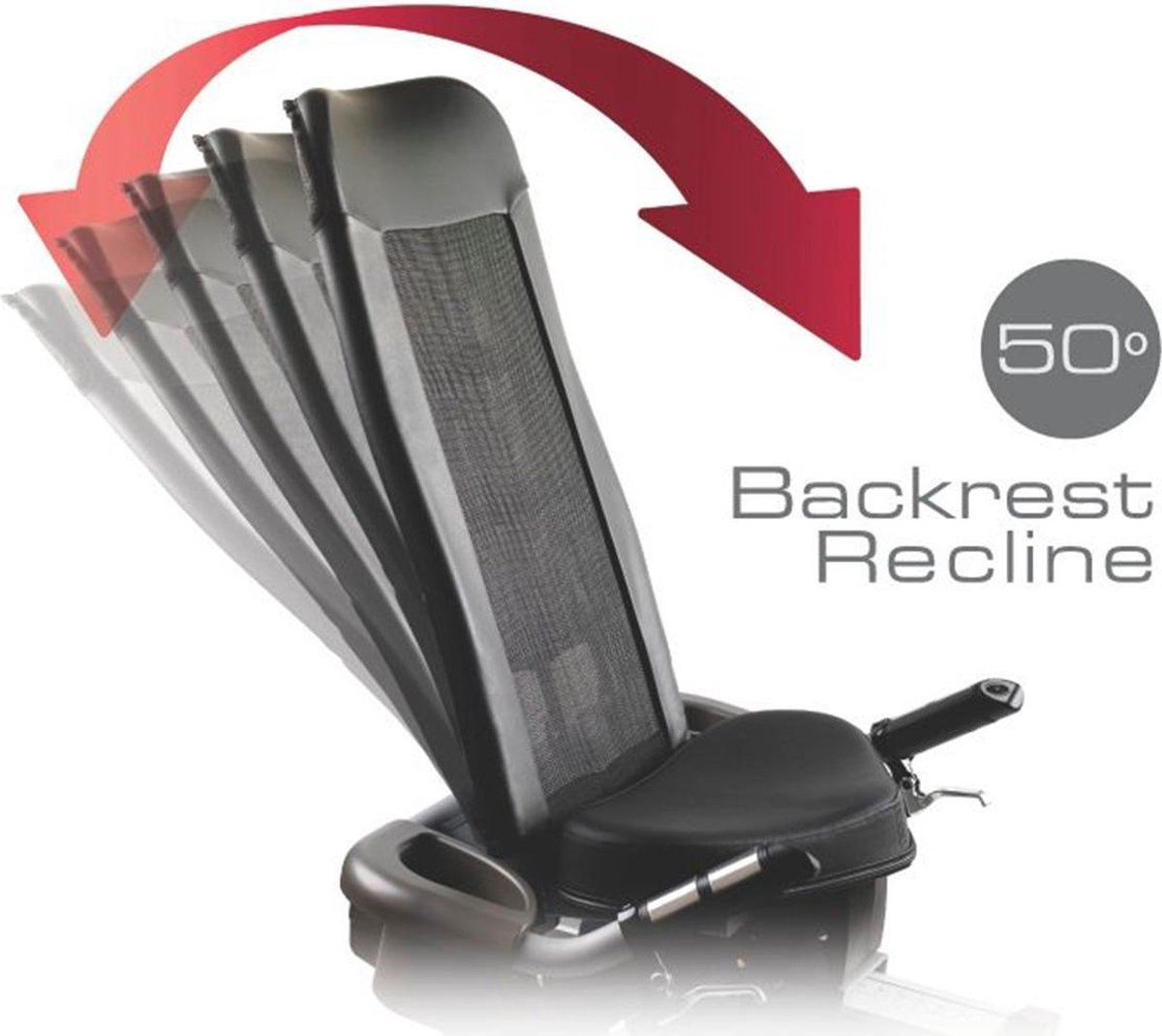 Spirit Fitness Home XBR95 Recumbent Bike - Ligfiets - Gratis trainingsschema