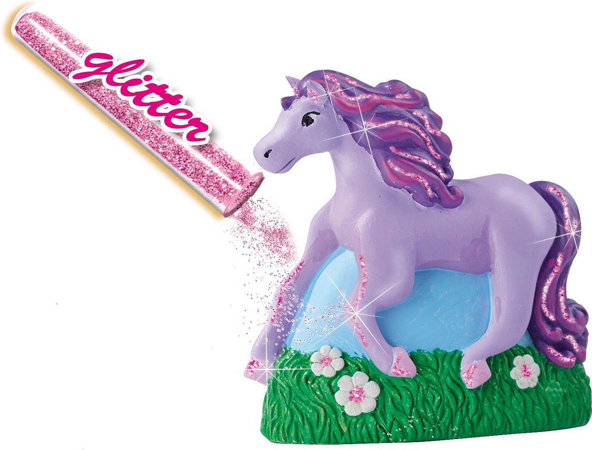 Ses gips gieten en schilderen paarden 19-delig